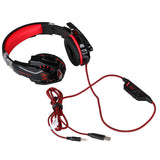 Gaming Headset Surround Stereo Headband Headphone USB 3.5mm LED with Mic for PC