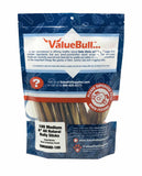 ValueBull Bully Sticks Dog Chews, 6 Inch Medium, All Natural, 100 Count