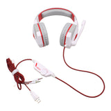 Gaming Headset Surround Stereo Headband Headphone USB 3.5mm LED with Mic for PC