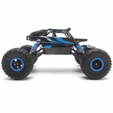 4WD RC Monster Truck Off-Road Vehicle 2.4G Remote Control Buggy Crawler Car Blue