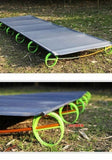 Ultralight Portable Folding Aluminium Alloy Cot Camping Tent Bed with Carry Bag