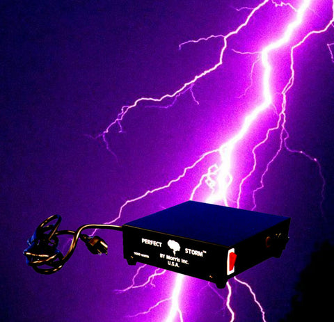 DJ Special Effects PERFECT STORM Thunder Sounds Lights Controller Halloween Prop