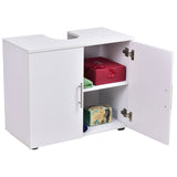 Non Pedestal Under Sink Bathroom Storage Vanity Cabinet Space Saver Organizer