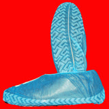 100 DISPOSABLE SHOE COVERS NON-SKID/ MEDICAL/ XL TO SIZE 13 VALUE PRICE A-I-A