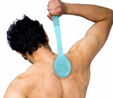 Bath Brush Back Scrub Scrubber Massager Shower Body 15" Handle Spa