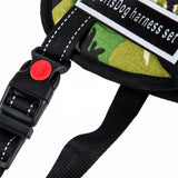 Adjustable No Pull Large Dog Harness w Handle No-Slip Fr Training Walking Hiking