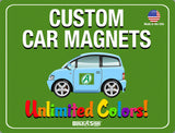 12x18 Custom Car Magnets  Magnetic Auto Truck Signs