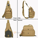 Men Women Vintage Army Canvas Backpack Rucksack School Hiking Bag