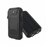 300000mAh Waterproof Portable Solar Charger Dual USB Battery Power Bank Phone