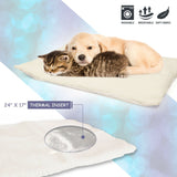 Pet Bed Self Warming Cushion Pad Mattress Pillow Soft Winter Warm Washable