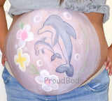 Proud Body PREGNANCY BELLY PAINTING KIT - Vegan, No Parabens, NonToxic, USA Made