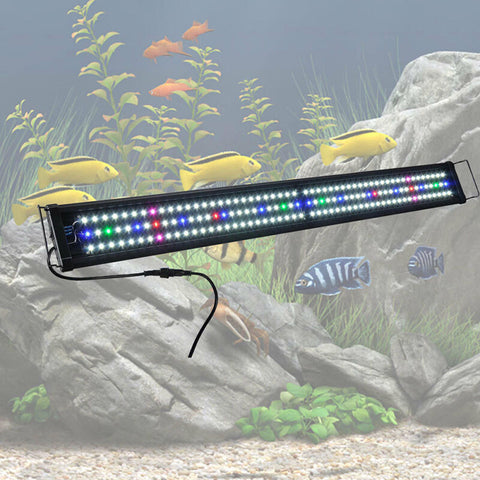 Multi-Color 156 LED Aquarium Light Full Spectrum Lamp 0.5W For 45-50" Fish Tank