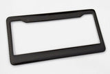 100% CARBON FIBER LICENSE PLATE FRAME TAG COVER ORIGINAL 3K With Free Caps