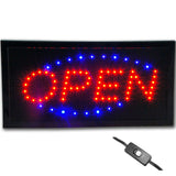 Ultra Bright Animated LED Light Open Business Bar Store Window Sign neon 19x10"