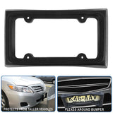 Bumper Guard License Plate Frame Holder for Front Mount Bracket Car Protector