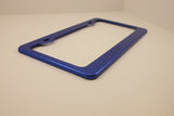 Anodized Aluminum License Plate Frame - Blue