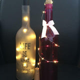 15 LED Wine Bottle Cork Lights Copper Led Light Strips Rope Lamp DIY for  Decor