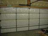 Reflective White Foam Core Garage Single Door Insulation Kit