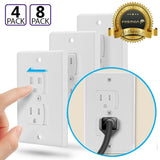 Child Baby Safety Proof Self-Closing Electrical Outlet Covers Wall Socket Plugs