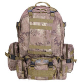 55L Outdoor Military Molle Tactical Backpack Rucksack Camping Bag