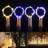 15 LED Wine Bottle Cork Lights Copper Led Light Strips Rope Lamp DIY for  Decor