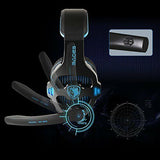 Gaming Headset Stereo7.1 Surround Sound USB Headphone For PC Laptop