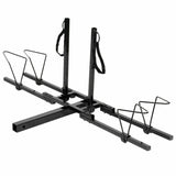 2 Bike Bicycle Carrier Hitch Receiver 2''  Heavy Duty Mount Rack