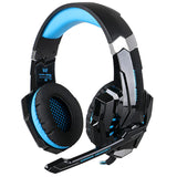 Gaming Headset Surround Stereo Headband Headphone USB 3.5mm LED with Mic for PC