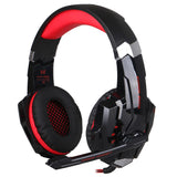 Gaming Headset Surround Stereo Headband Headphone USB 3.5mm LED with Mic for PC