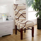 Stretch Spandex Chair Cover Dining Room Wedding Party Décor Pattern Seat Cover