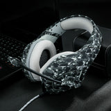 Stereo PC Gaming Headset for PS4 New Xbox One with Mic Camouflage