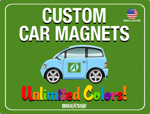 12x12 Custom Car Magnets  Magnetic Auto Truck Signs