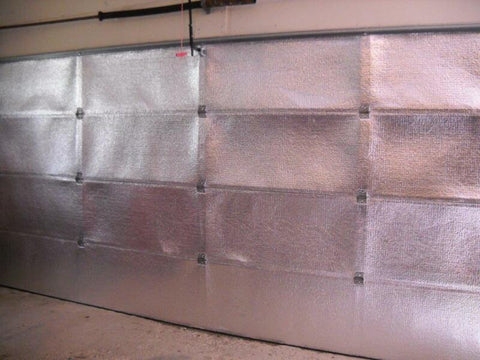 Reflective Foam Core Garage Double Door Insulation Kit 16L x 7H Panel