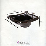 Shampoo Bowl Sink with a Tilt Mechanism Salon Spa Equipment