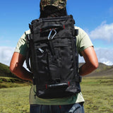 Men's Vintage Canvas Backpack Travel Sport Rucksack Satchel School Hiking Bag