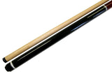 58" - 2 Pce Break Pool Cue - Billiard Stick Hardwood Canadian Maple 23 Ounce Red