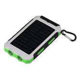 Waterproof 300000mAh Dual USB Portable Solar Charger Solar Power Bank For Phone