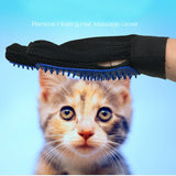 Pet Dog Cat Deshedding Brush Glove Gentle True Efficient Touch Massage Grooming