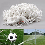 24x8FT Full Size Soccer Football Goal Post Nets Straight Flat Back - Only Net