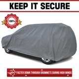 Motor Trend Waterproof Outdoor Van Cover for Auto Car SUV All Weather Protection