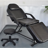 Portable Tattoo Parlor Spa Salon Facial Bed w/Free Stool 75" Massage Table Chair