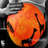 Proud Body PREGNANCY BELLY PAINTING KIT - Vegan, No Parabens, NonToxic, USA Made