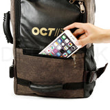 Men's Vintage Canvas Backpack Travel Sport Rucksack Satchel School Hiking Bag