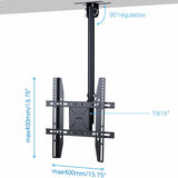 Adjustable Flip Down Pitched Roof Ceiling TV Mount up to 55" LCD LED Plasma VESA