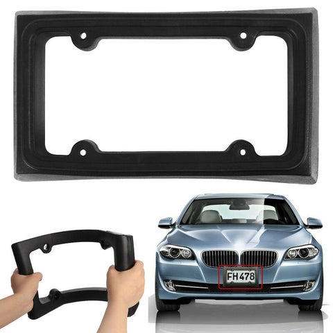 Bumper Guard License Plate Frame Holder for Front Mount Bracket Car Protector