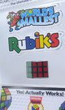 World's Smallest RUBIK'S CUBE Puzzle 3D Toy Miniature Doll Retro 80's Mini