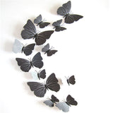 PVC Butterfly Decals 3D Wall Stickers