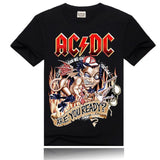 AC DC Hip Hop Fashion Heavy Metal T-shirt