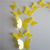 PVC Butterfly Decals 3D Wall Stickers