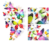 PVC Butterfly Decals 3D Wall Stickers